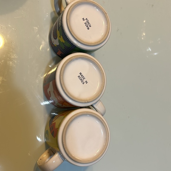 Set of 3 vintage Grant Howard 12 days of Christmas mugs Korea - Picture 6 of 15